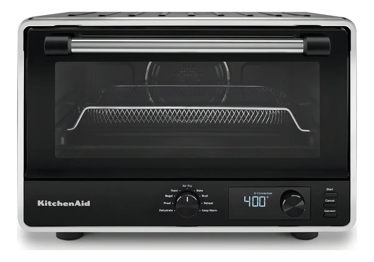 Horno Eléctrico Digital Air Fry Kitchenaid Kco124lbm Sms Color Negro