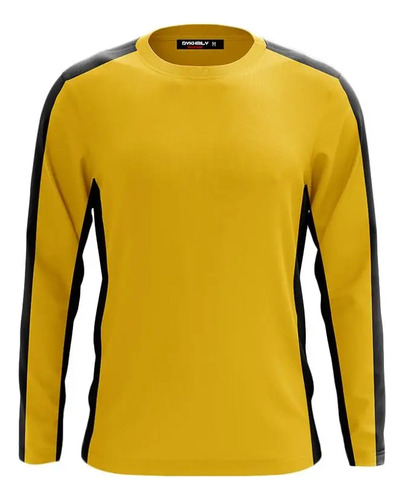 Camiseta Bruce Lee, Calças Para Adultos, Amarelas, Uniformes