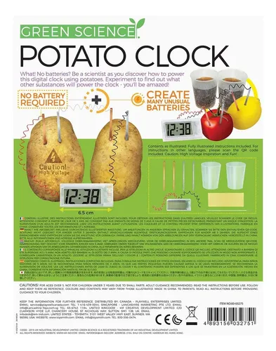 Potato Clock, Laboratorio De Ingeniería Química Y Química, B