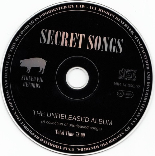Nirvana Cd Secret Songs 20 Versio Inedit 2003 Europeo Nuevo
