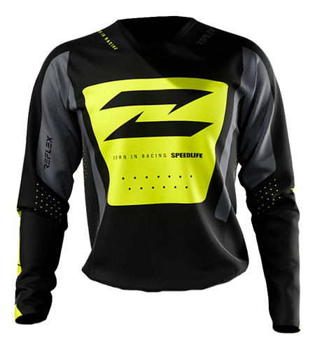 Oferta Jersey Reflex Negro Mx - Radikal - Motocross / Atv