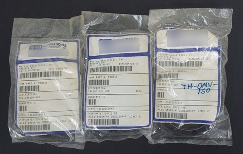 Lot Of 4 New Isp International 75x100x10 Oil Seals 75x10 Zzg