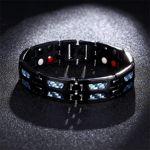 Pulseira Magnética Titanium Power Ultra Strength Therapy22cm