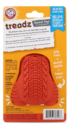 Arm & Hammer Treadz Juguete Dental Para Perro Mini Gorila