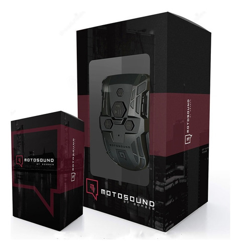 Motosound Bomber - Multimídia P/ Capacete Tel Bluetooth Gps