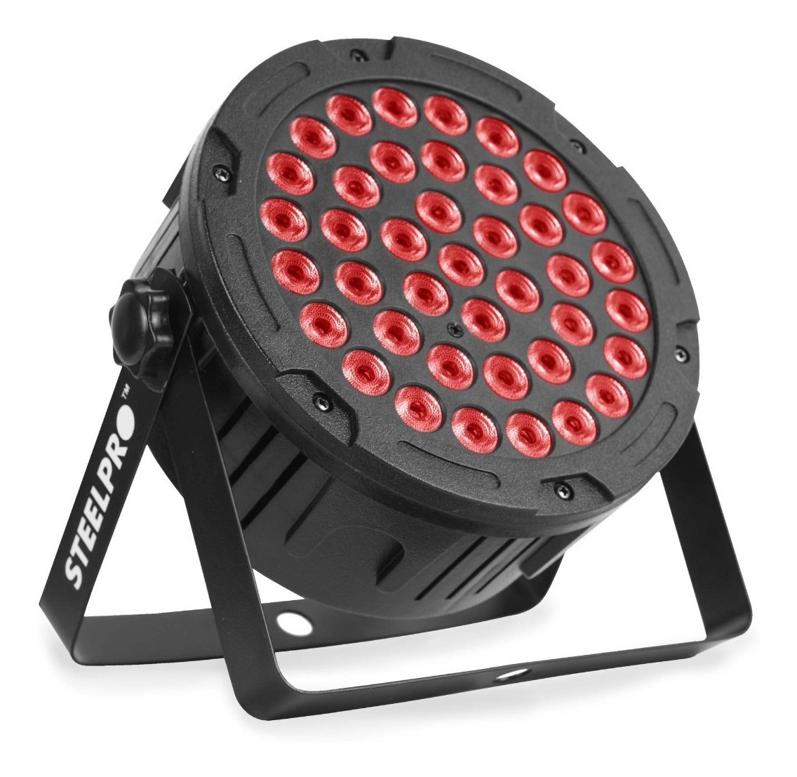 Steelpro - Cañon Par Led 40 X 3 Watts - Rgb 3 En 1 - 403-mpr