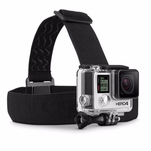 Imagen 5 de 10 de Vincha Correa Arnes Accesorio Cabeza Casco Head Gopro Go Pro