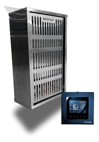 Sauna Seca Smart 6kw Comando Wifi Impercap 10,5m3 380v Tri
