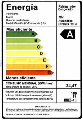 Refrigerador Combinado Fdv Smart Integrado - 238 Litros