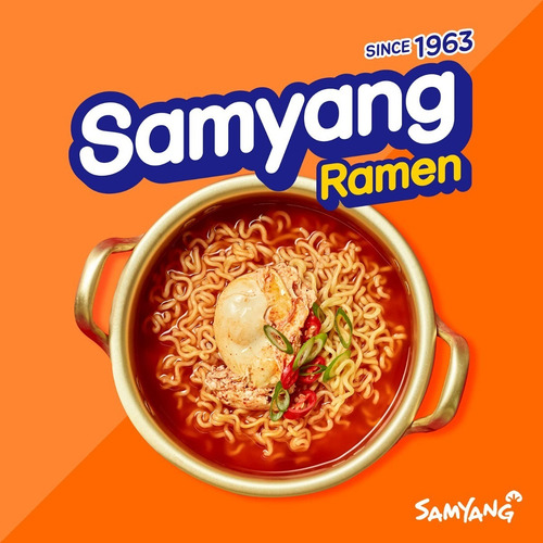 Ramen Coreano Picante Sabor Original Samyang Paquete 4 Pieza