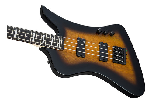 Jackson Js Series Kelly Bird Bass Js2, Tobacco Burst, Diapas