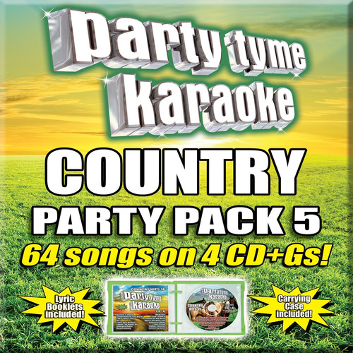 Cd: Party Tyme Karaoke - Paquete Country Party 5 [4 Cd] [64]