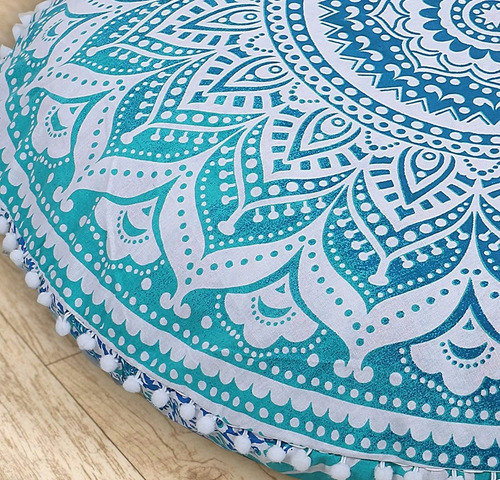 Imagen 3 de 4 de Cojines De Suelo De Mandala Grandes Funda De Cojín