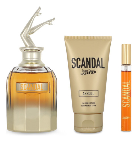 Set Jean Paul Gaultier Scandal Absolu 3pzs - Dama