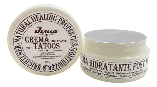 Crema Para Tatuaje Hidratante 100g Regeneradora
