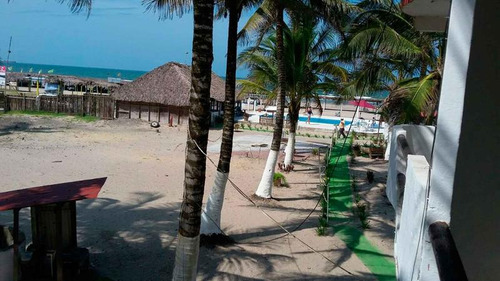 Renta Hotel 15 Habitaciones Frente Mar Playa Tuxpan Veracruz