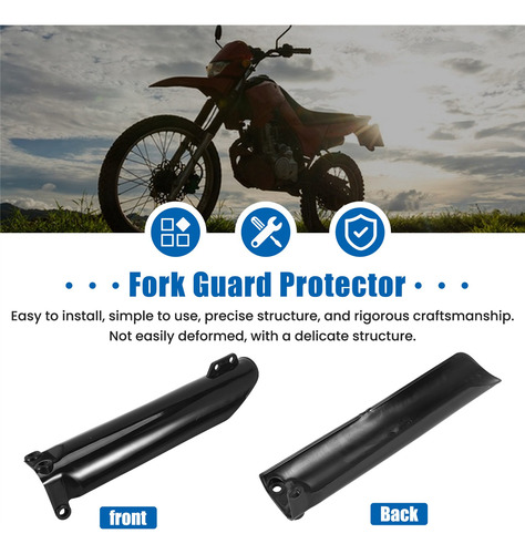 1 Par De Fundas Protectoras De Plástico Para Amortiguadores