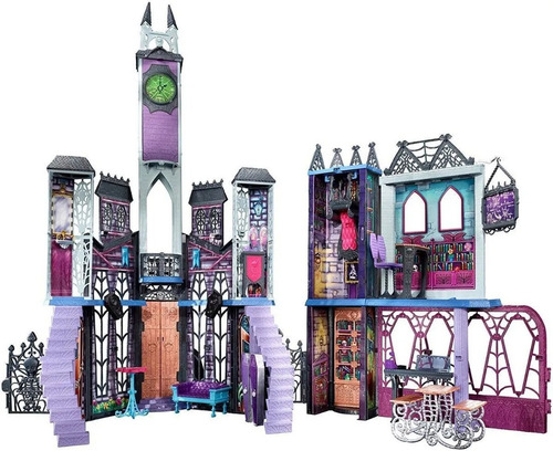 Monster High Escuela De Lujo Casa Mansion Muñecas Mattel