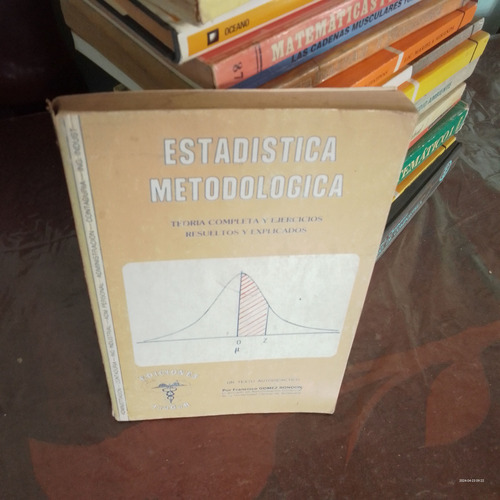 Estadistica Metodologica Francisco Gomez Rondon (Usado)