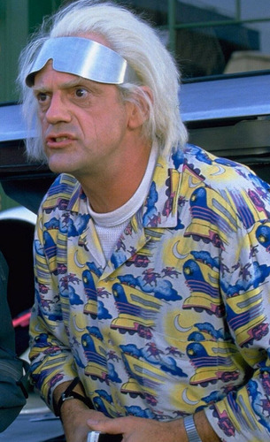 Doc Brown Volver Al Futuro Set Anteojos 2015