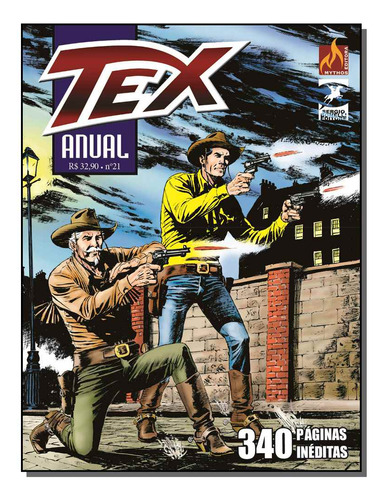 Libro Tex Anual Vol 21 De Ruju Pasquale Mythos Editora