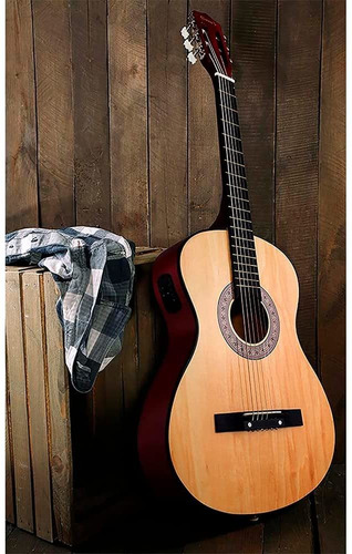 Violão Classico Elétrico Com Equalizador D137515eq Queens