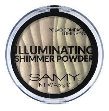 Polvo Samy Compacto Iluminador Diamond Glow X45gr