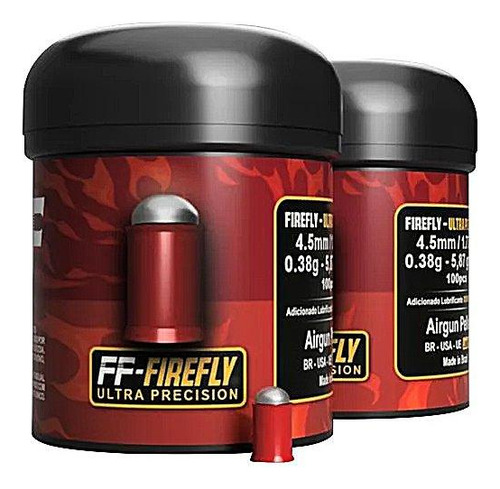 Chumbinho Ff Firefly 5,87gr Cal 4,5mm Ultra Precision 100und