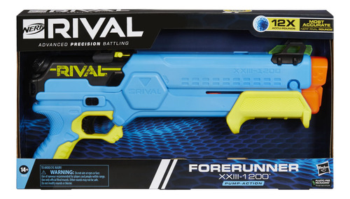 Nerf Rival Forerunner Xxiii-1200 Blaster, Capacidad De 12 Re