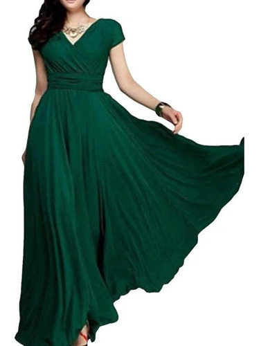 Size Solid Color Elegante Dress Vestidos De Fiesta De Boda