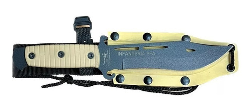 Imagen 2 de 3 de Cuchillo Yarara Infanteria P.f.a C/ Vaina El Jabali