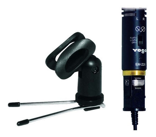 Microfone Para Gravação Stéreo Cameras E Gravadores Em228