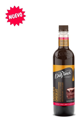 Syrup Saborizante De Chocolate Da Vinci 750 Ml