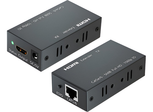 Extensor Video Hdmi Hasta 60 Mts Por Cable Utp Rj45 Cat6