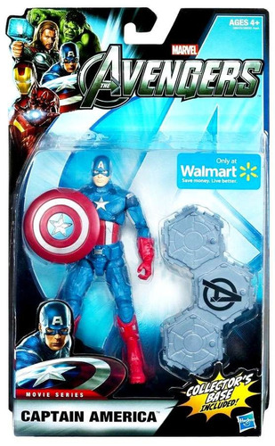 Marvel Legends Avengers Captain America Exclusivo De 6 