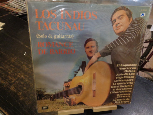 Los Indios Tacunau  Romance De Barrio  Vinilo E1 Floklore