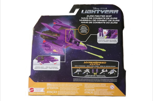 Figura De Acción Zurg Lightyear Mattel.