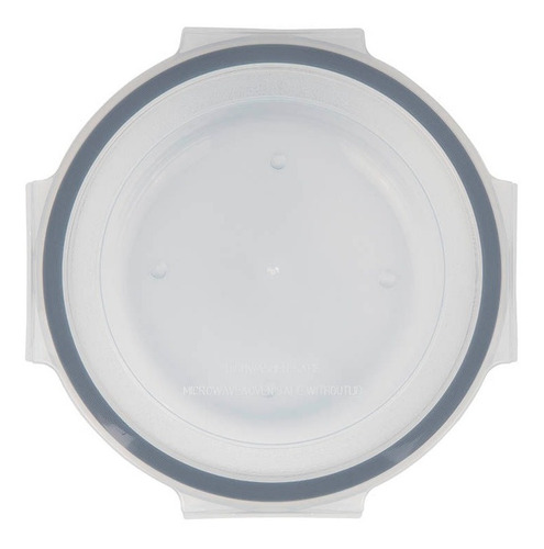 Pote Tupper Hermetico De Vidrio Mor 0.8lt Redondo