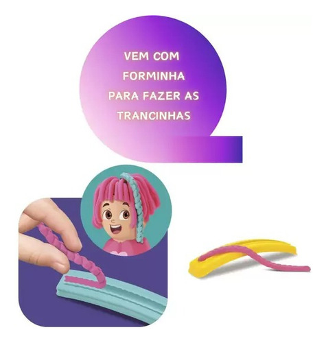Diver Hair Style Brinquedo Cabelo Massinha Maria Clara E Jp