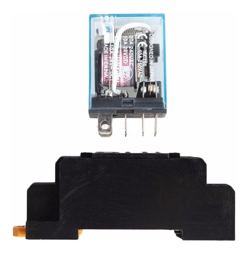 Rele Relay 220v Ly2nj 10a Dpdt + Zocalo Arduino Raspberry