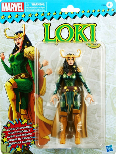 Marvel Legends Retro Collection Loki Agent Of Asgard Hela