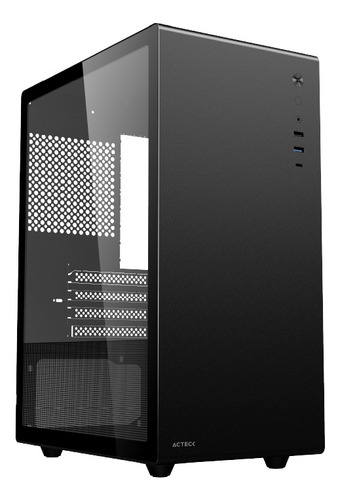 Gabinete Acteck Micro Torre Max Mb Atx Neuss Pro Gi717 Color Negro
