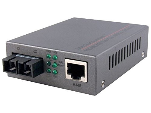 La Fibra Gigabit Ethernet Media Converter - Utp A 1000base-l
