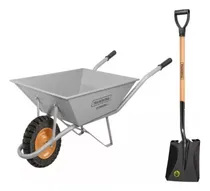 Comprar Carretilla Cuadrada Rueda Maciza 65lts Tramontina Pf Color G
