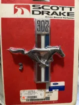 Comprar Emblema Ford Mustang 302 1967 Derecho Original Scott Drake