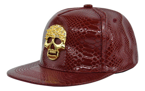 . Gorra De Béisbol Con Calavera Y Sombrero De Hip-hop