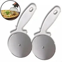 Comprar Kit 2 Cortadores De Pizza Profissional Lâmina Em Aço Inox 