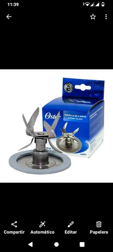 comprar Cuchilla De Licuadora Oster 6 Aspas ( Original) comprar Cuchilla De Licuadora Oster 6 Aspas ( Original)