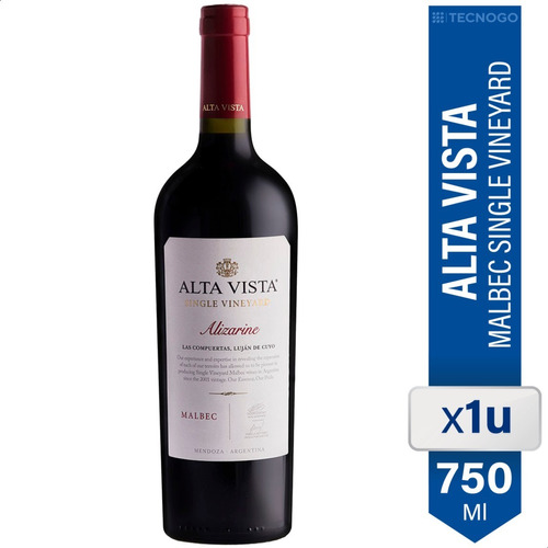 Vino Tinto Malbec Alta Vista Single Vineyard Albaneve 750ml