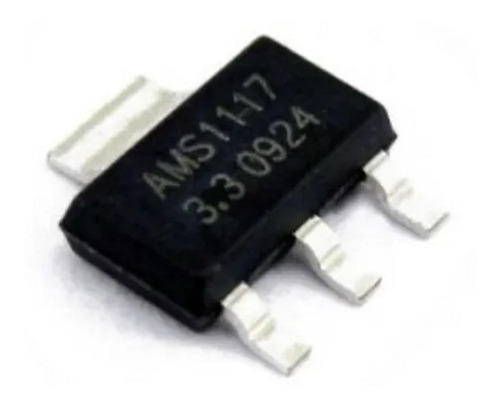 25pçs Regulador Tensao Ams1117 3.3v Smd 3v3 Compatível Xbox